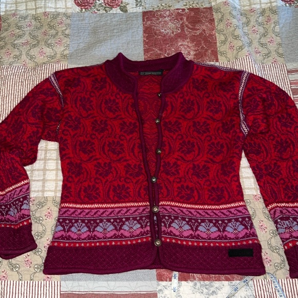Gilet Dale Of Norway En Pure Laine - Motifs Vintage Y2K Taille M - Cardigan Homme